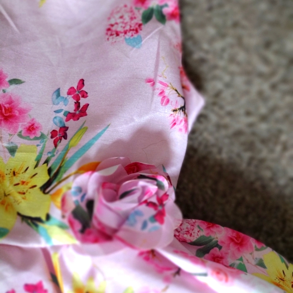 Pink easter dress